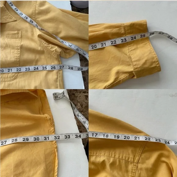 Yellow Columbia Sportswear Company button up shirt. - Picture 6 of 8